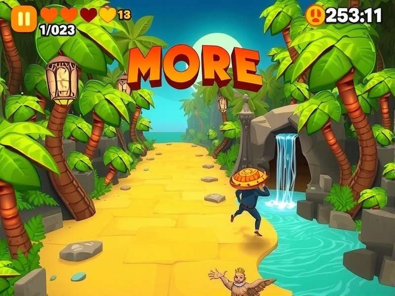 Quick Goa Runner Gameplay Screenshot